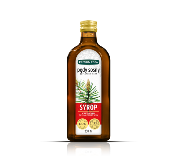 Syrop z pędów sosny - Suplement diety