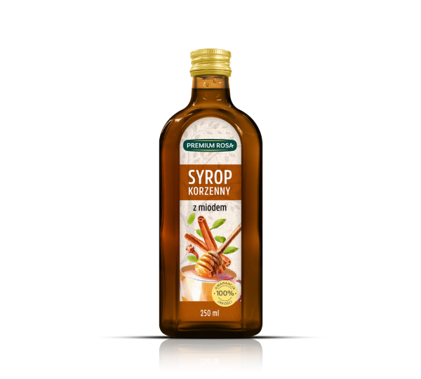 Syrop korzenny z miodem