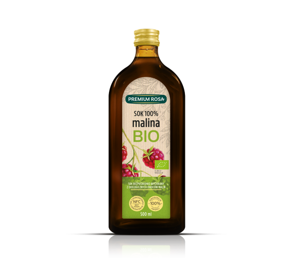 Sok NFC z malin BIO 100%